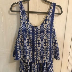 Fun print dress from a local boutique